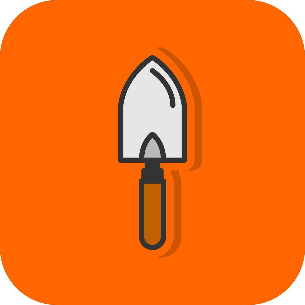 Trowel Vector Icon Design