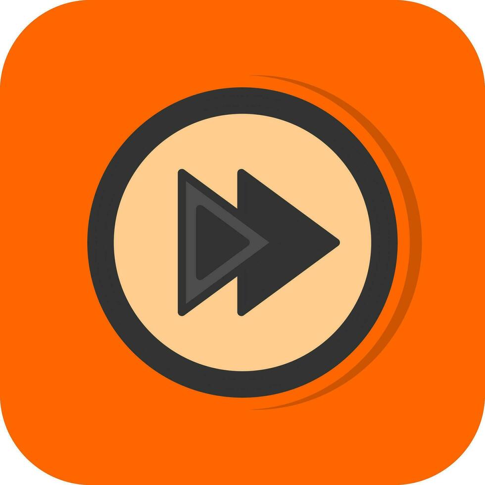 Fast Forward Vector Icon Design