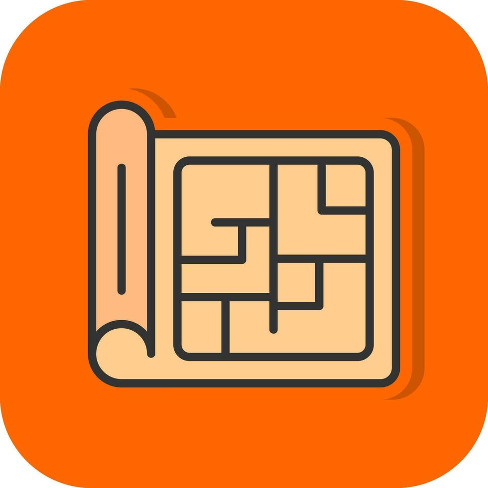 Blueprint Vector Icon Design