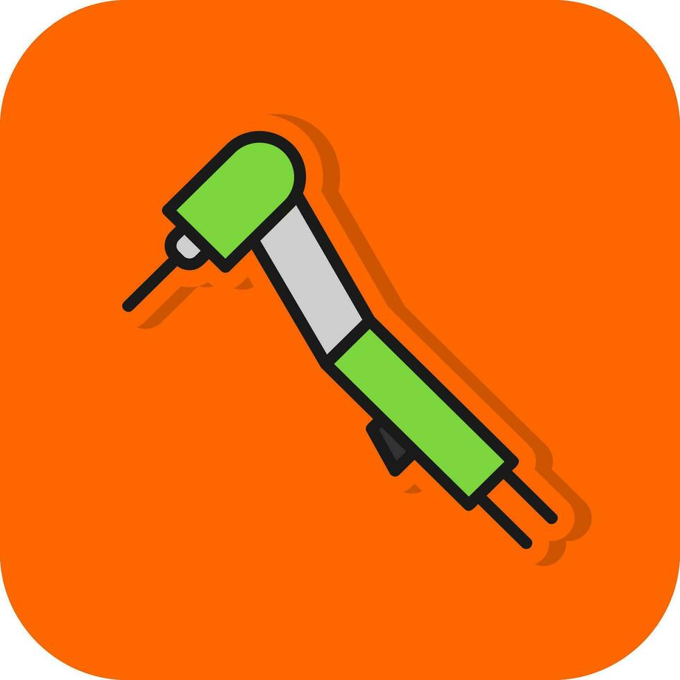 Dental drill Vector Icon Design