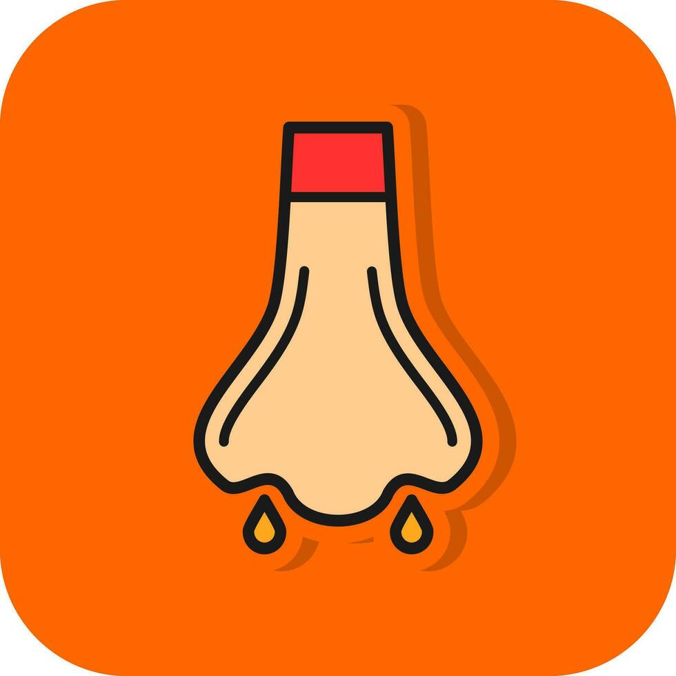 Nose Vector Icon Design