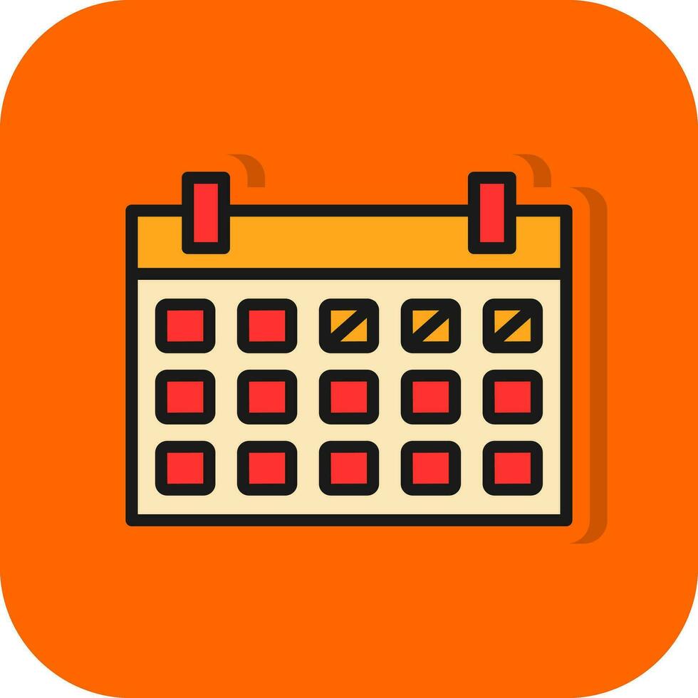 diseño de icono de vector de calendario