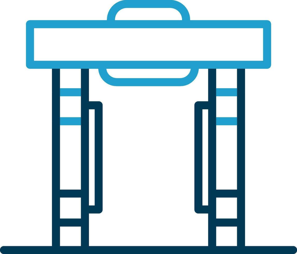 Metal detector Vector Icon Design