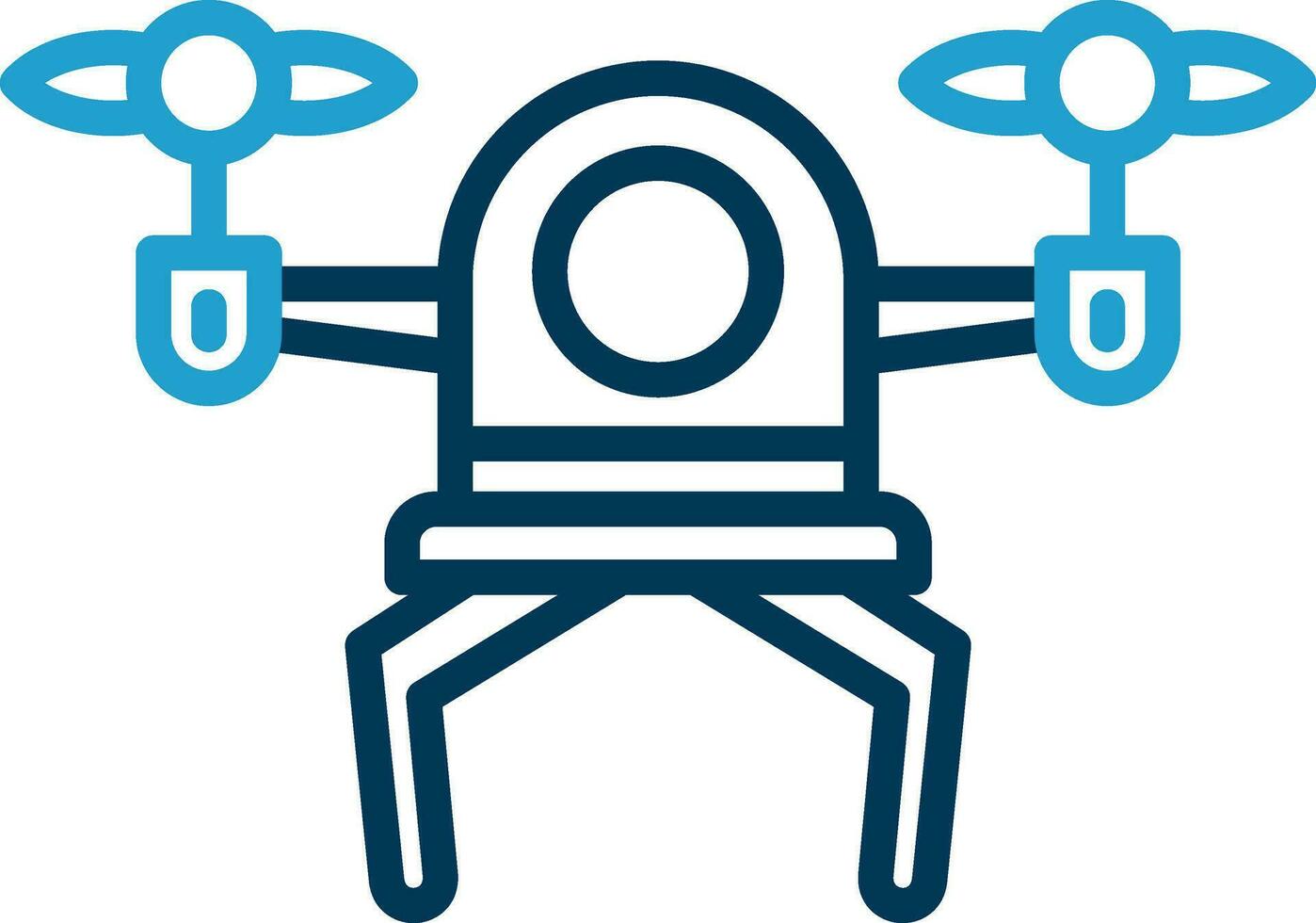 Drone Vector Icon Design