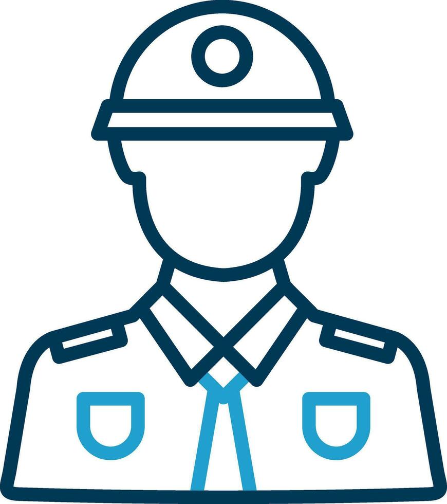 Soldier Vector Icon Design