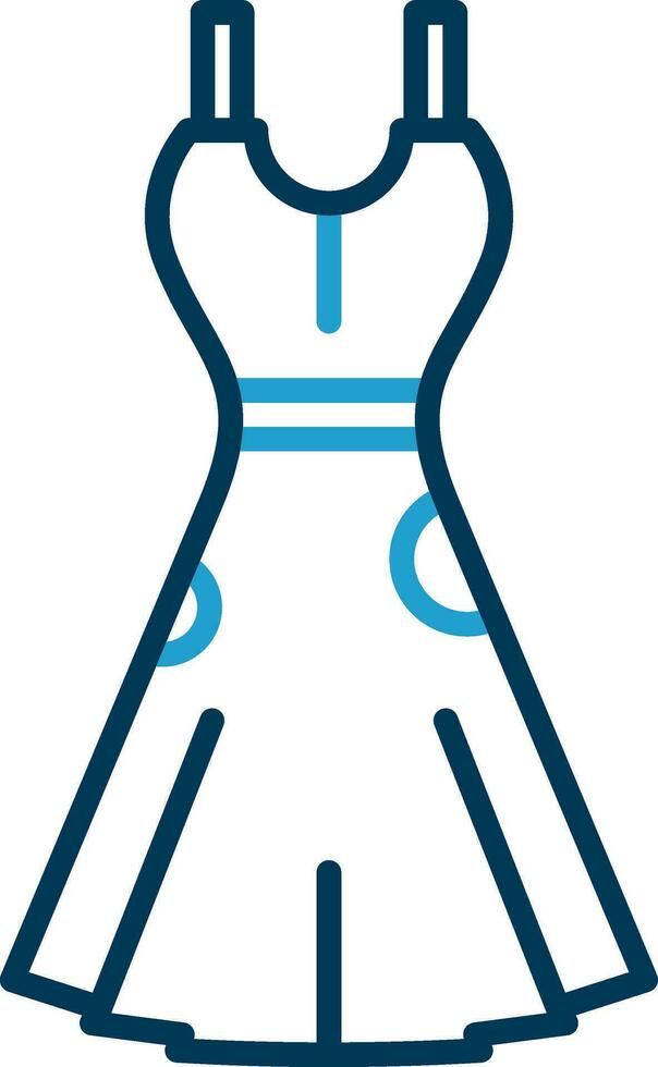 Dress Vector Icon Design