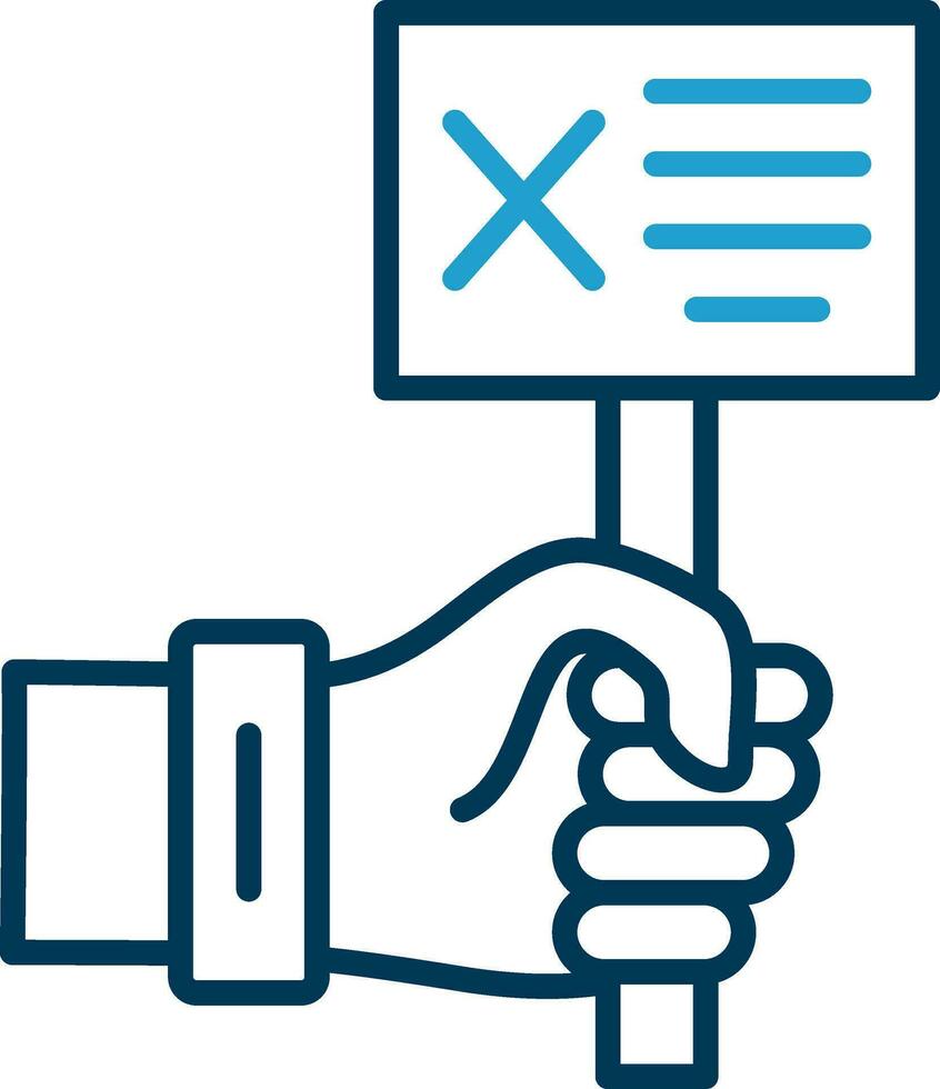 Protest Vector Icon Design