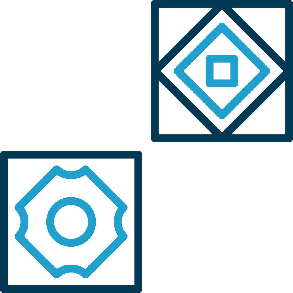 Tiles Design Vector Icon Design