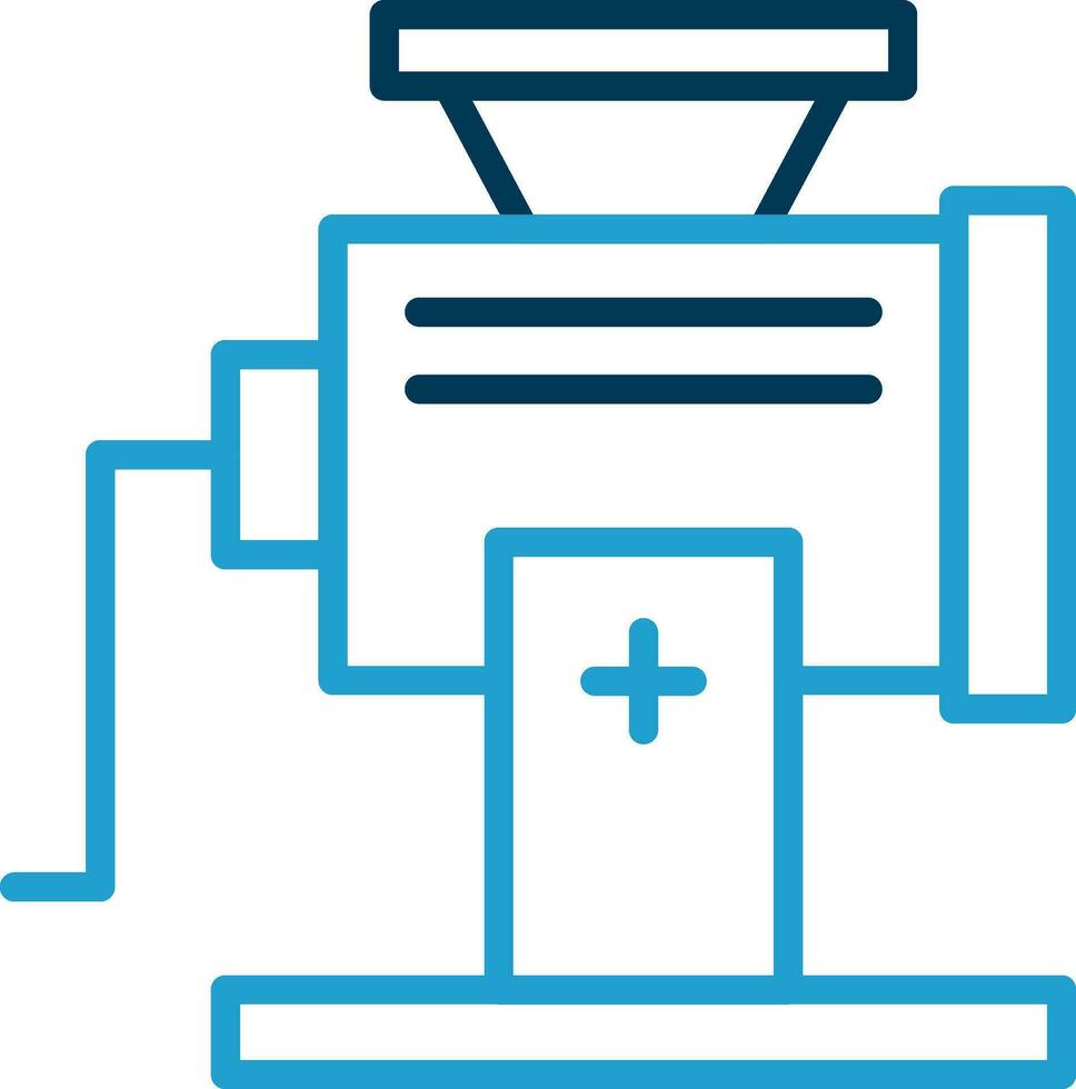 Meat Grinder Vector Icon Design