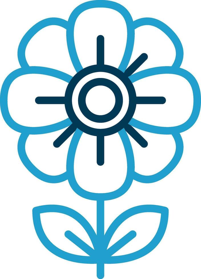 diseño de icono de vector de flor