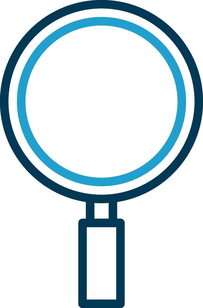 Magnifying glass Vector Icon Design