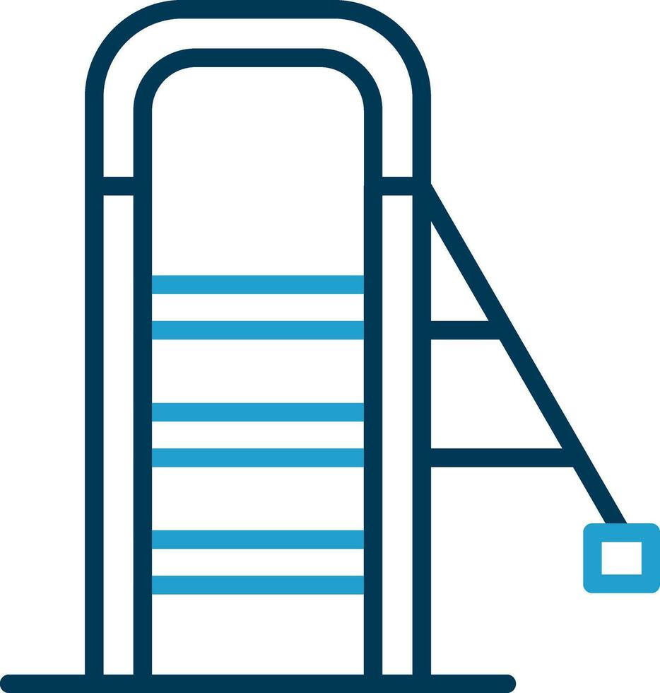 diseño de icono de vector de escalera