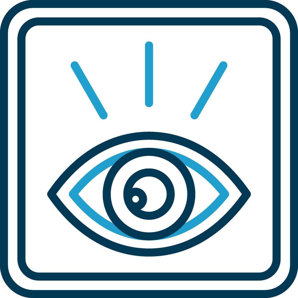 Eye Open Vector Icon Design