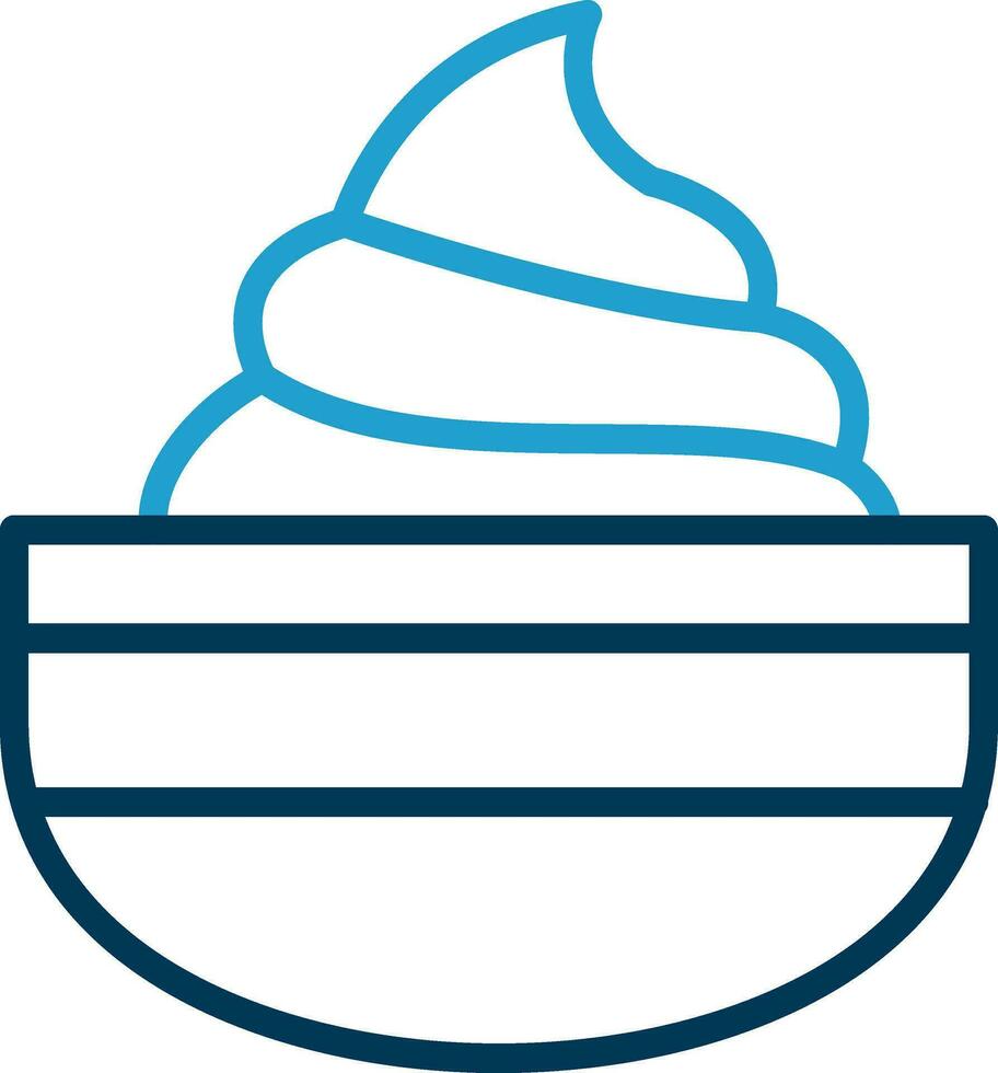 Cream Vector Icon Design