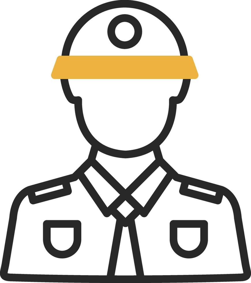 Soldier Vector Icon Design