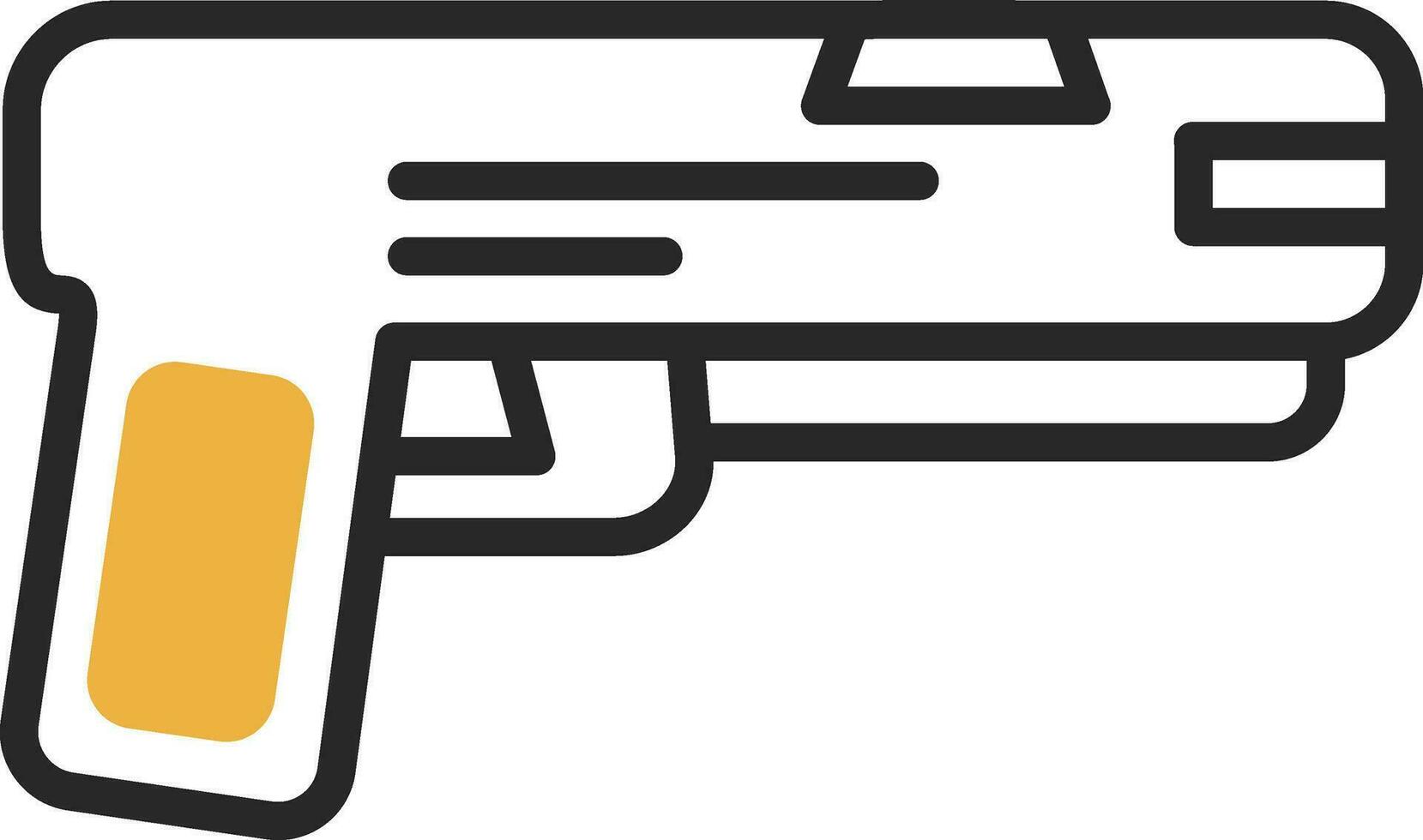 diseño de icono de vector de pistola