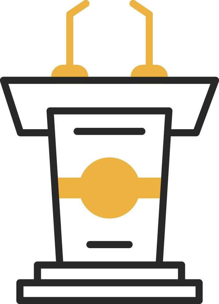 Podium Vector Icon Design