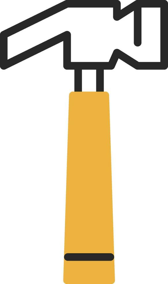 Hammer Vector Icon Design
