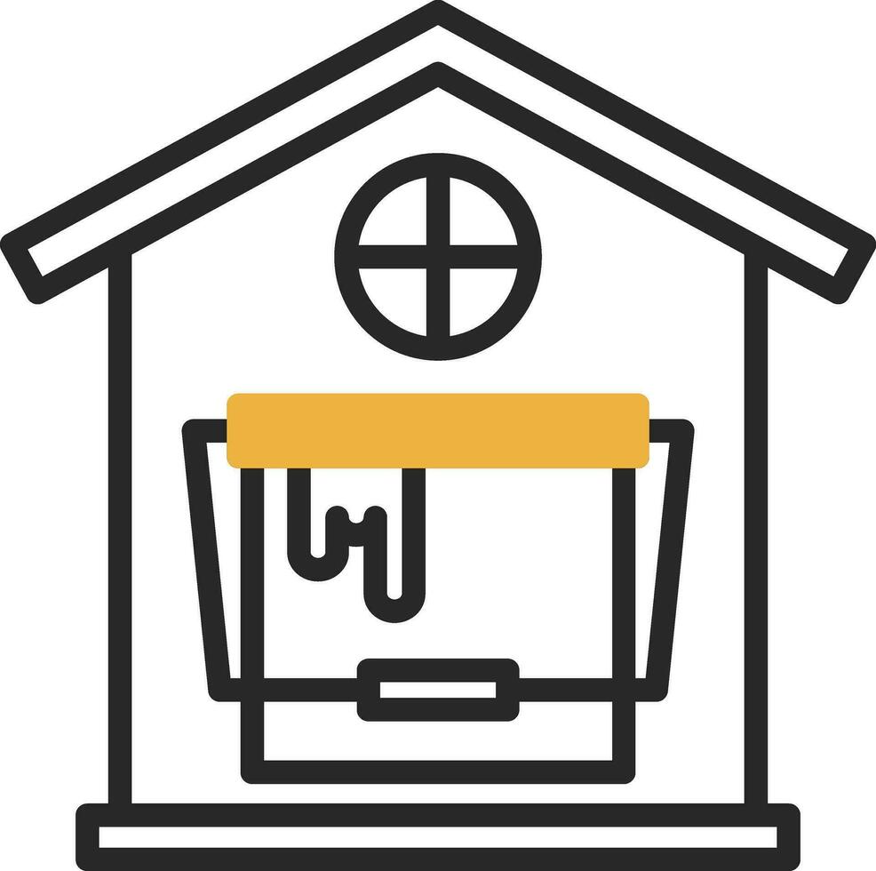 House Paint Vector Icon Design