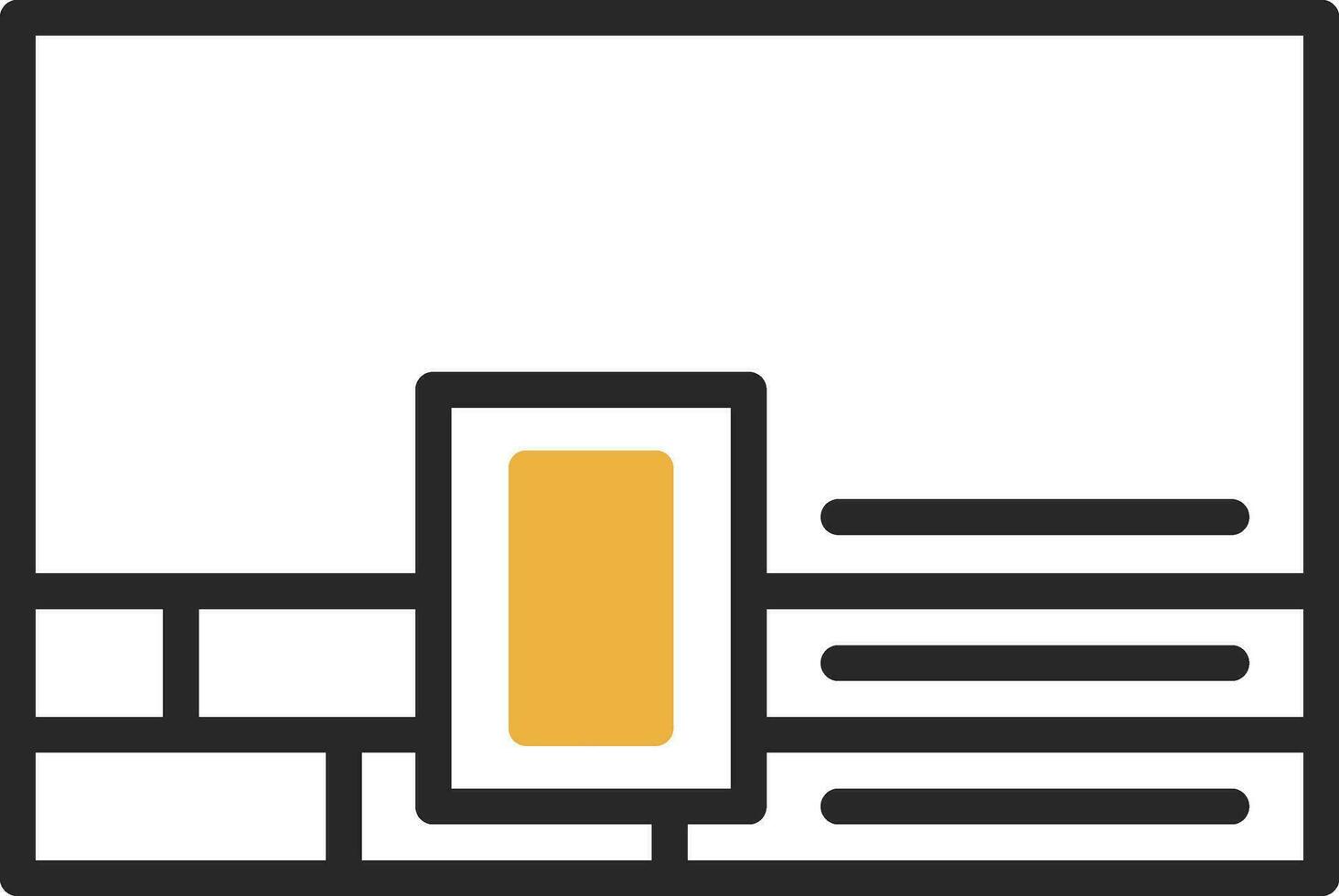 Wall Plastering Vector Icon Design