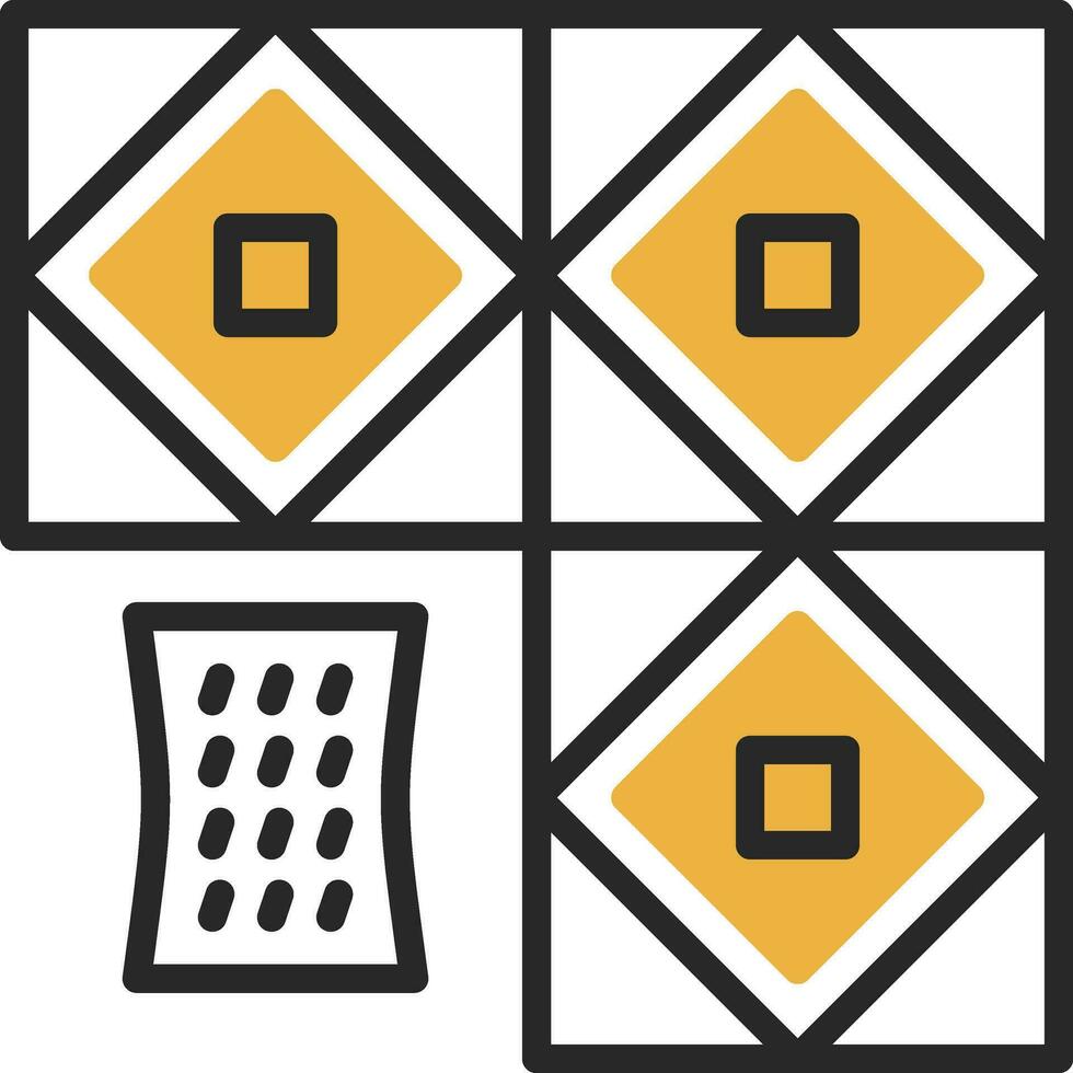 Tiles Cleaning Vector Icon Design