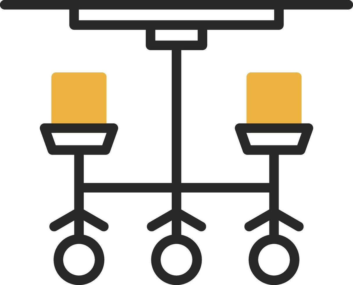 Chandelier Vector Icon Design