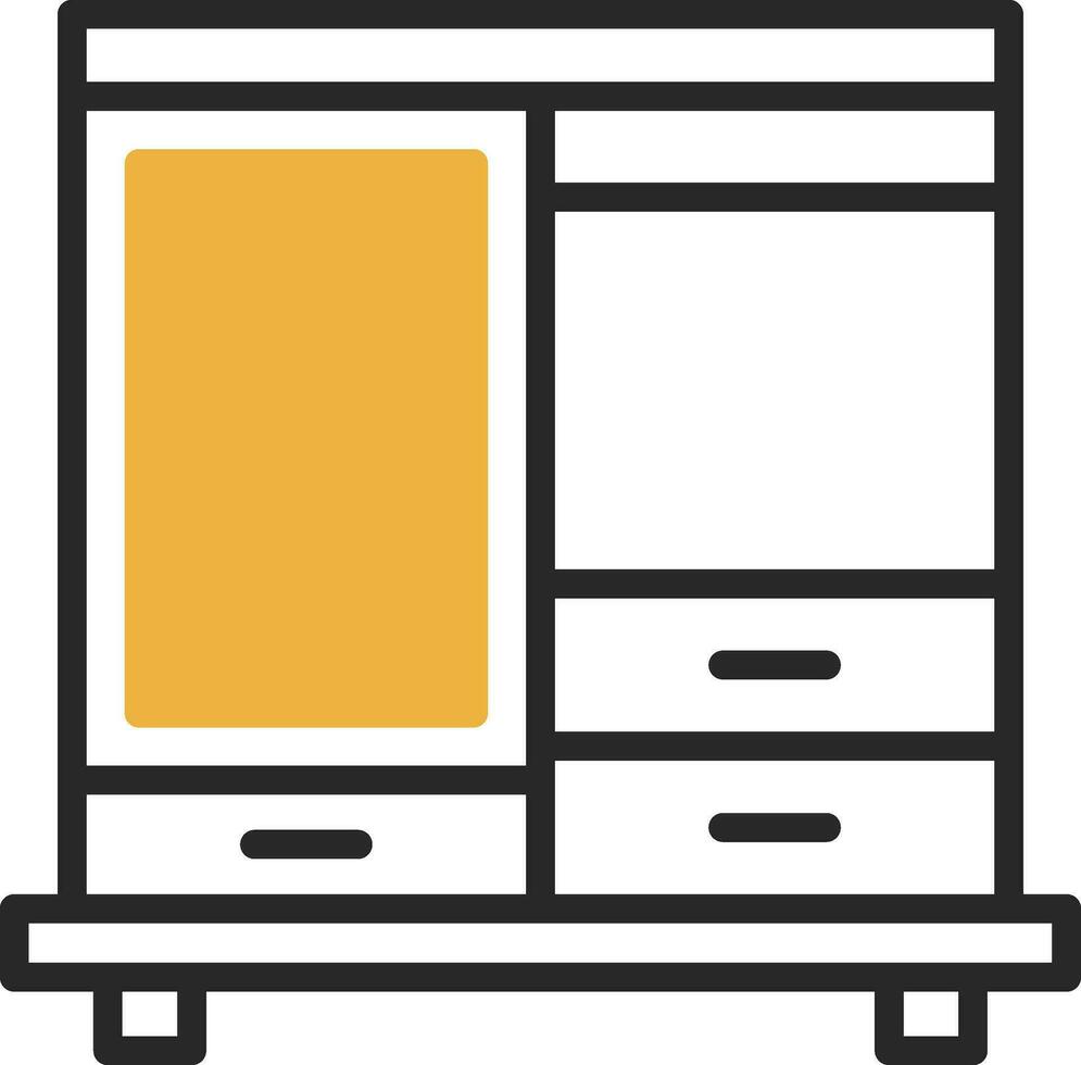 Wardrobe Vector Icon Design