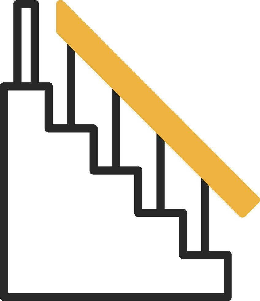 Stair Vector Icon Design