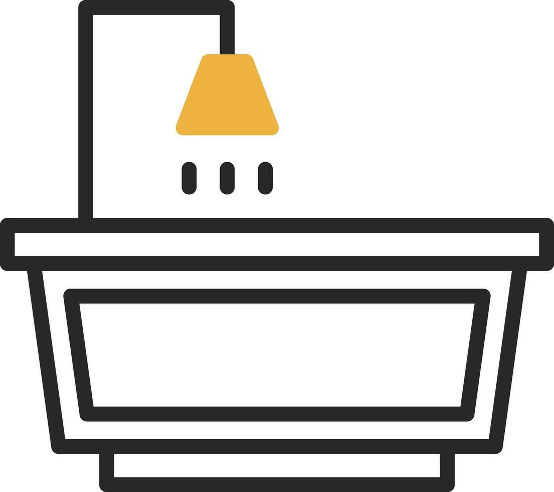 Bathtub Vector Icon Design