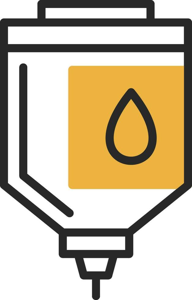 Blood bag Vector Icon Design