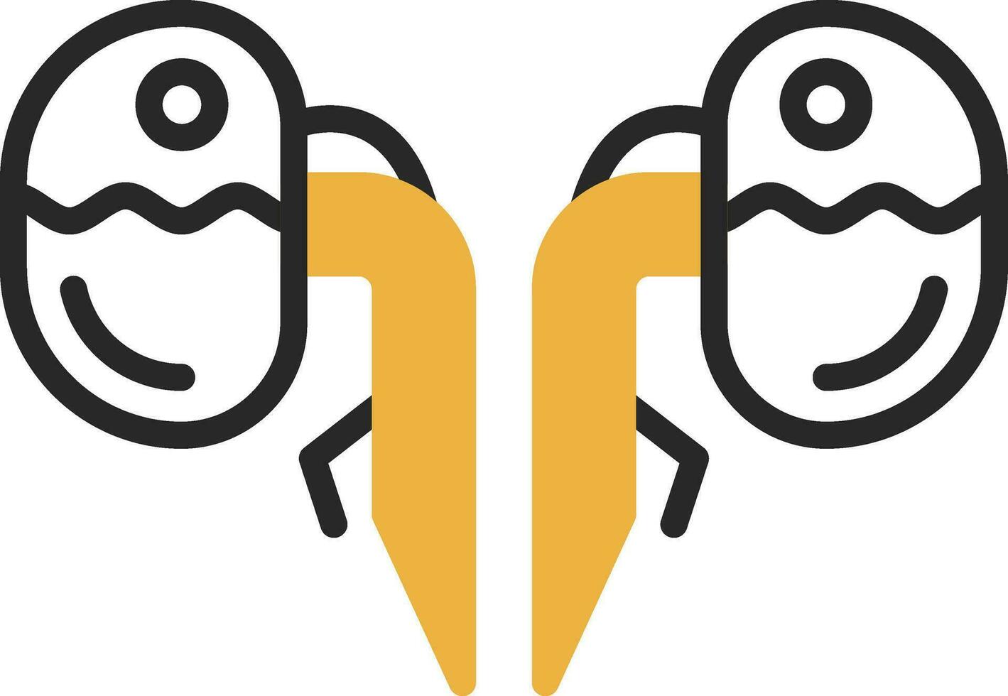 Kidneys Vector Icon Design
