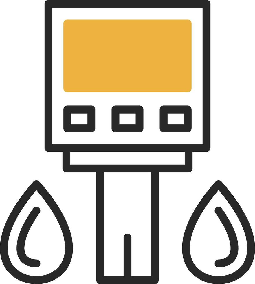 Glucometer Vector Icon Design