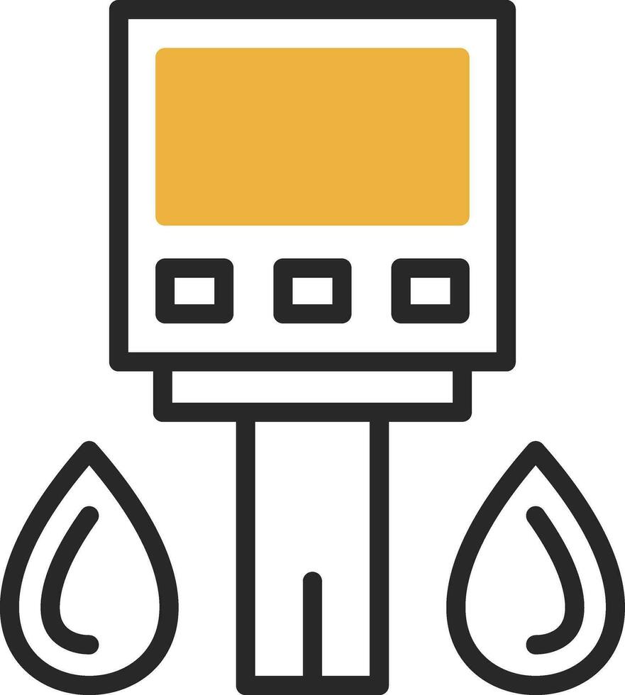 Glucometer Vector Icon Design