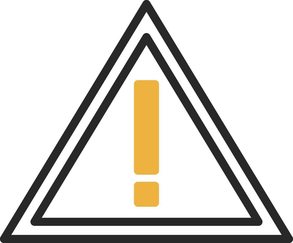 diseño de icono de vector de alerta