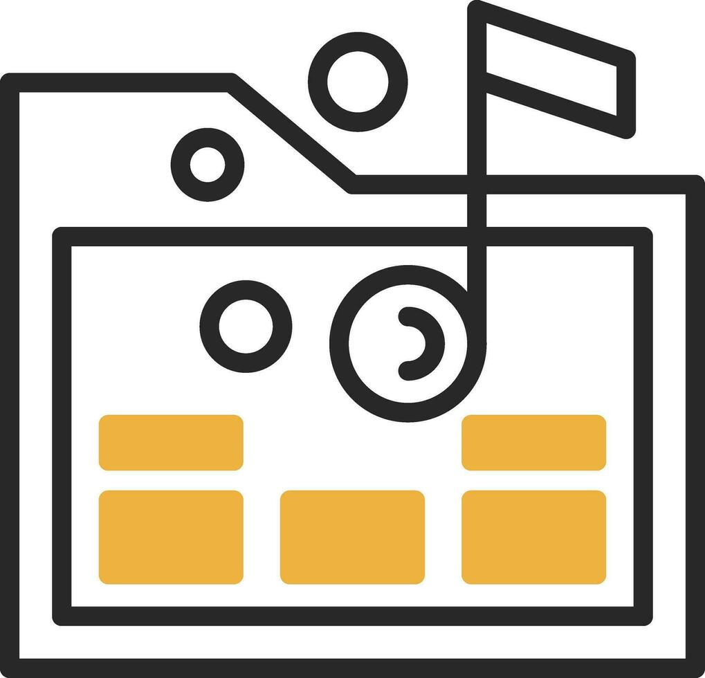 Music folder Vector Icon Design
