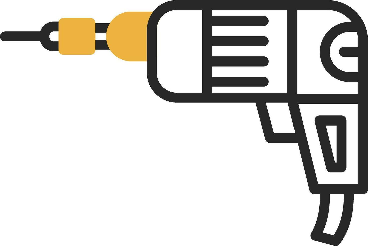 Hand drill Vector Icon Design