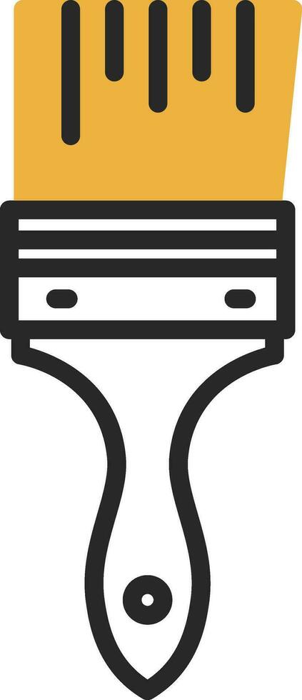 Paint brush Vector Icon Design