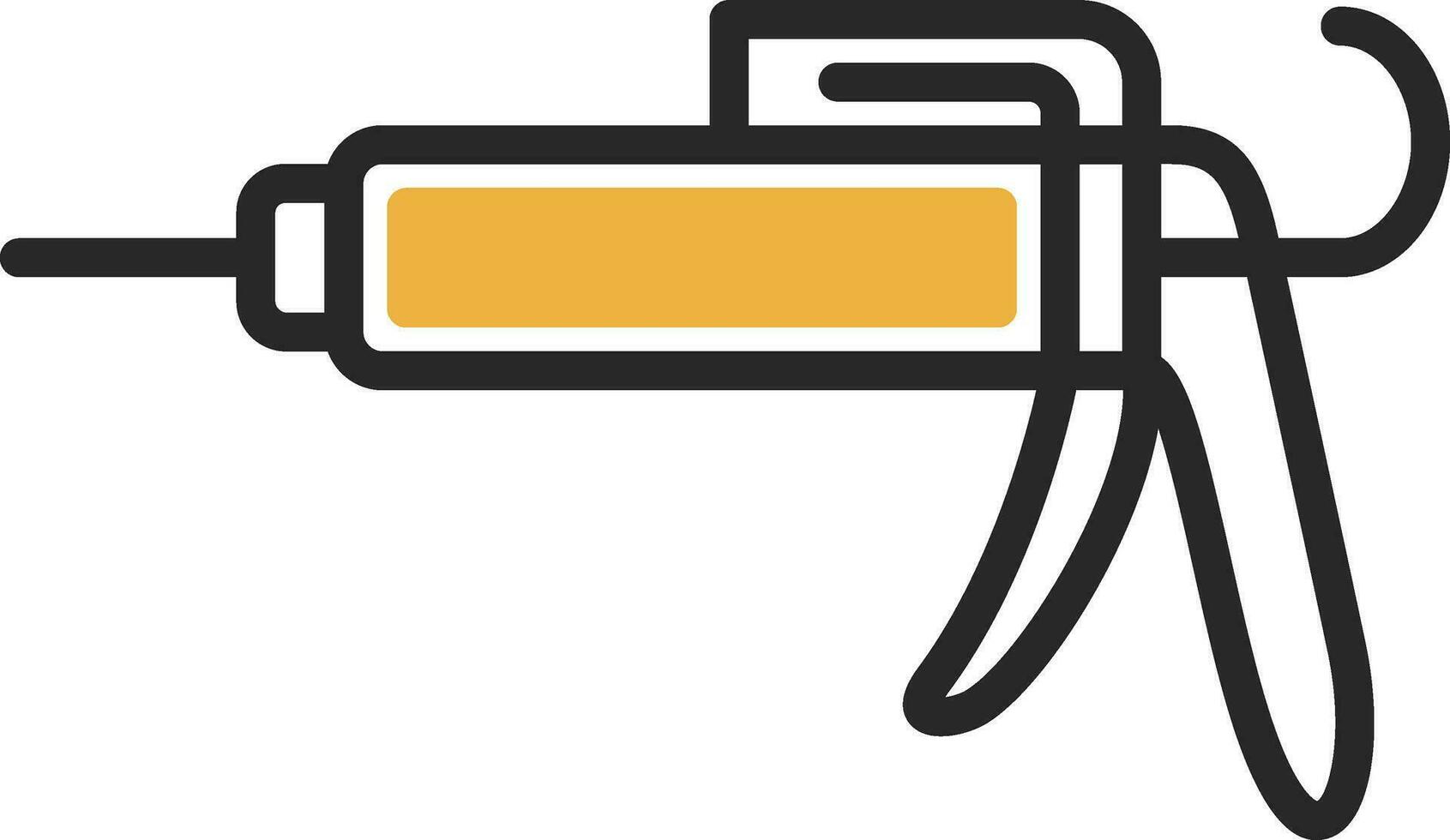 Caulk gun Vector Icon Design