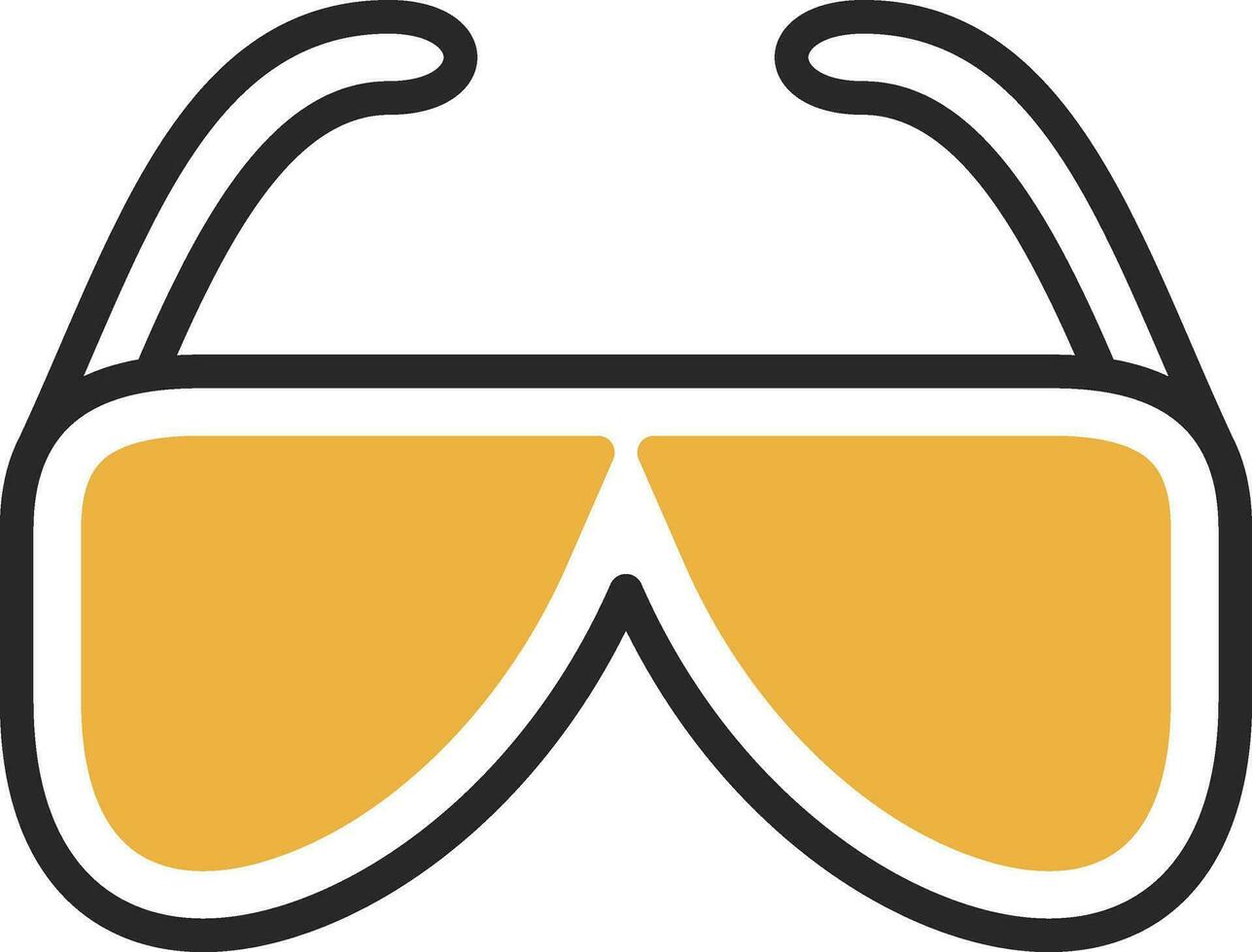 Safety glasses Vector Icon Design