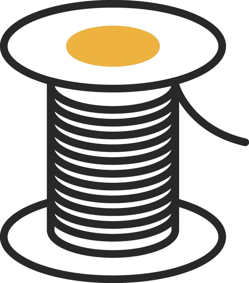 Wire roll Vector Icon Design