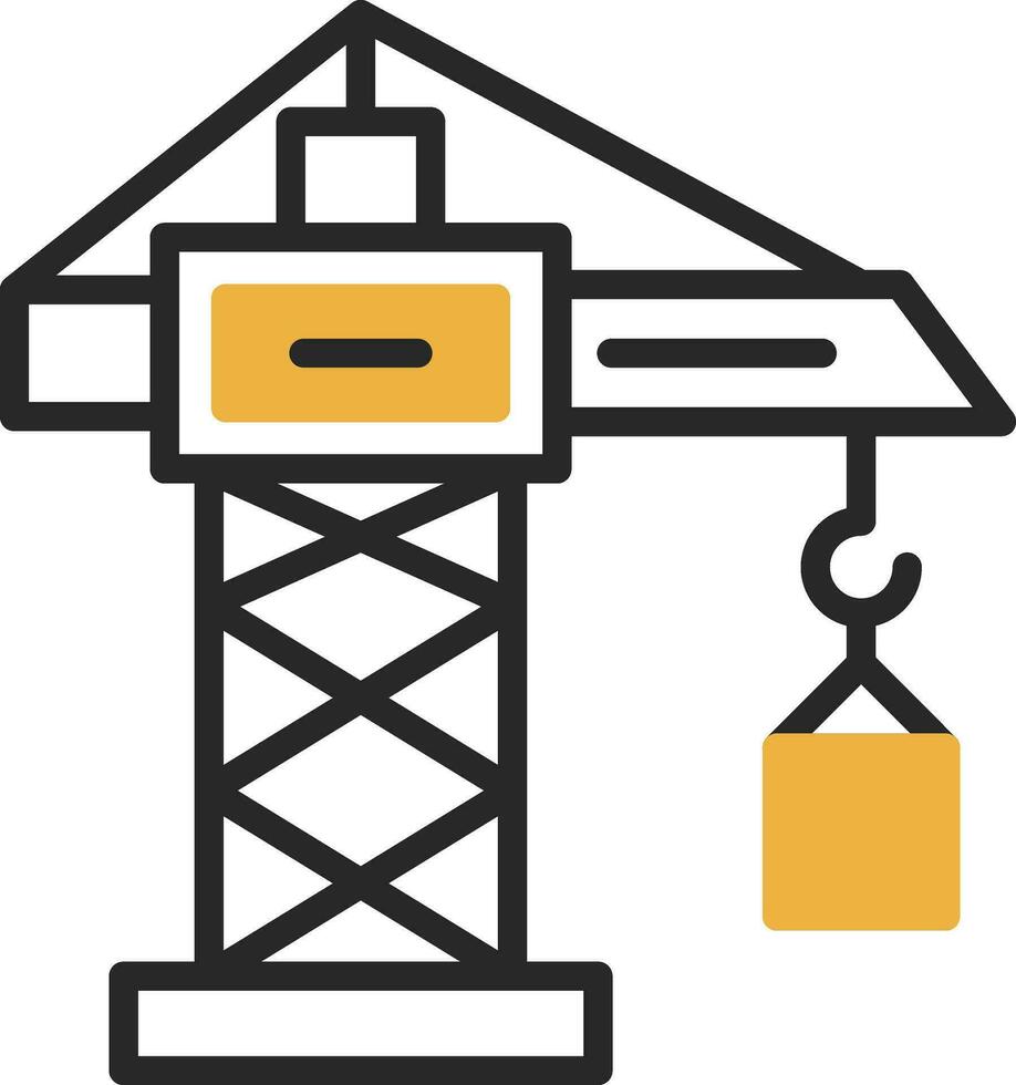 Crane Vector Icon Design