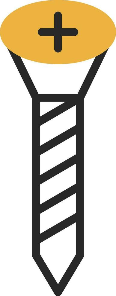 diseño de icono de vector de tornillo