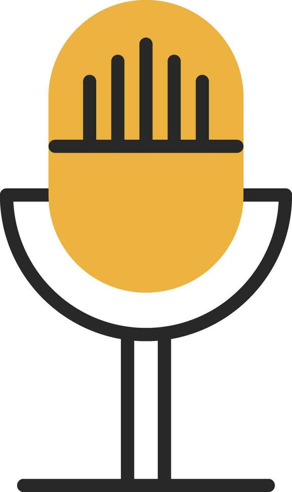 Microphone Vector Icon Design
