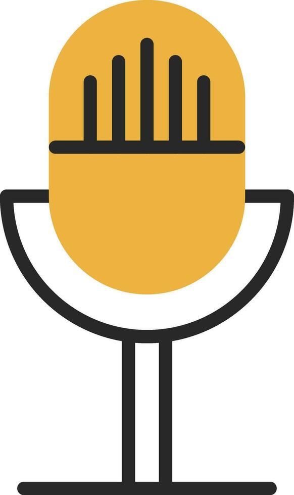 Microphone Vector Icon Design