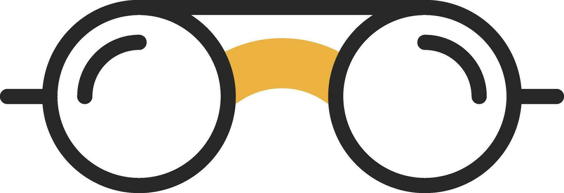 Eyeglasses Vector Icon Design