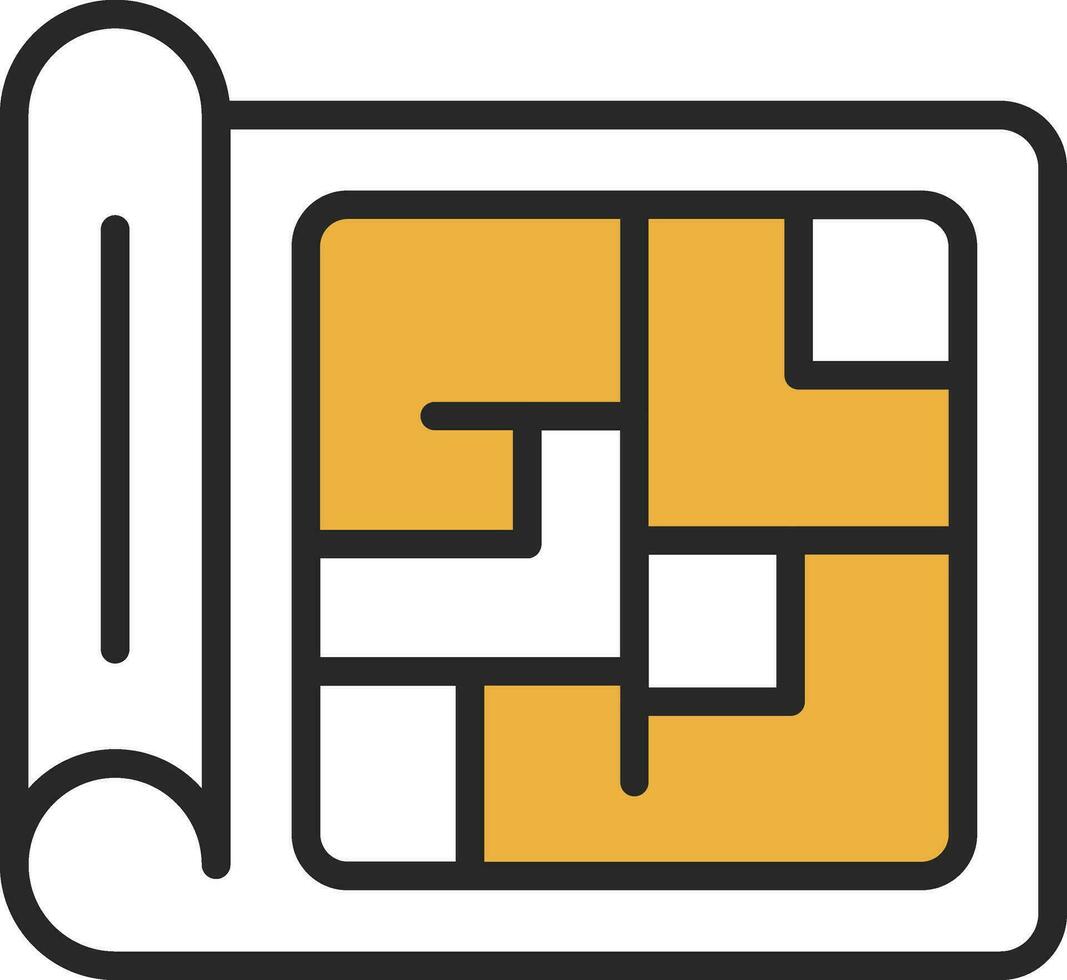 Blueprint Vector Icon Design