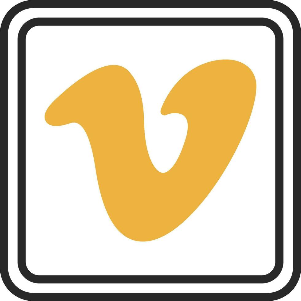 Vimeo Square Logo Vector Icon Design