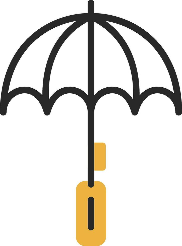 Umbrella Vector Icon Design