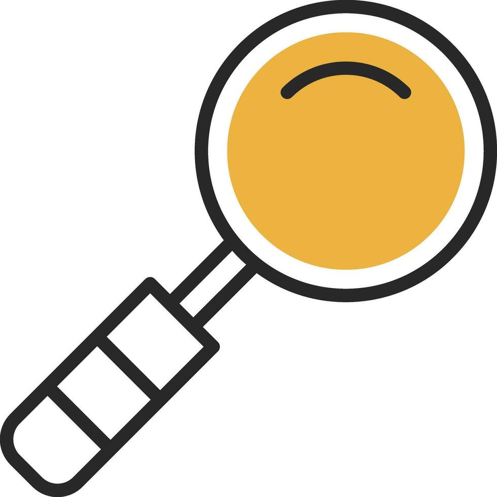 Magnifying Glass Vector Icon Design