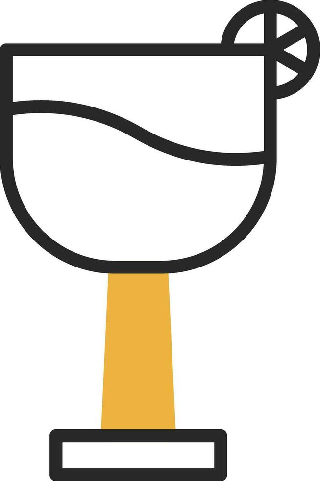 Cocktail Glass Vector Icon Design